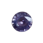 0.52 ct Natural Purple Sapphire β Round Cut, Ceylon (Untreated) | Earth - Sourced Loose Sapphire from Australia - Sapphirepal