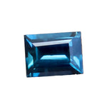 0.75ct Natural Blue Green Sapphire | Rectangular Step Cut Unheated Untreated Loose Gemstone - Sapphirepal