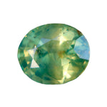 1.15 Carat Natural Parti Sapphire | Green - Yellow | Oval Cut | Unheated & Untreated | Ceylon Origin - Sapphirepal