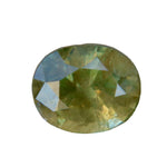 1.36ct Natural Green Sapphire – Oval Cut (Ceylon, Unheated & Untreated) - Sapphirepal