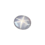 1.45 Carat Natural Star Sapphire – Bluish Grey Oval Cabochon | Ceylon Origin | Unheated Earth - Sourced Gemstone - Sapphirepal