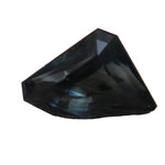 natural grey sapphire 1.48ct freeform unheated ceylon gemstone