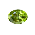 Natural Peridot Oval Cut 1.30 Carat Green Gemstone from Madagascar β Eye Clean