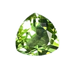 Natural Peridot Trillion Cut 1.50 Carat Unheated – 7x7 mm Green August Birthstone