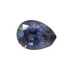 0.56 Carat Natural Purple Sapphire β Pear Cut Unheated Gemstone from Madagascar for Custom Jewelry