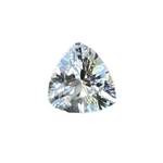 0.62 Carat Natural White Sapphire β Trillion Cut | Unheated Ceylon Gemstone | Eye Clean - Sapphire Pal