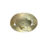 0.79 Carat Natural Yellow Sapphire β Oval Cut Untreated Yellow Gemstone from Madagascar