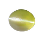 Natural 1.60 carat chrysoberyl cat’s eye from Ceylon in an oval cabochon cut