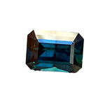 Australian Green Blue Sapphire – Emerald Cut | 2.4 Carat - Sapphire pal
