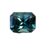 Beautiful Natural Teal Sapphire | Emerald Cut | 0.51 Carat | Blue Green Sapphire - Sapphire pal