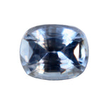 Natural white sapphire 0.82 carat cushion cut loose gemstone from Ceylon unheated untreated