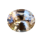 Natural Apricot Sapphire – 1.52 Carat Oval Cut | Unheated Gemstone - Sapphire pal