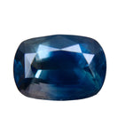 Natural Bi - Coloured Sapphire β 4.95 Carat Cushion Cut - Sapphire pal