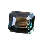 1.12ct Green and Pink Bi-Coloured Sapphire β Emerald Cut Natural Unheated Gemstone