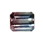 Natural Bi Coloured Tourmaline | 1.62 Carat Emerald Cut - Sapphire pal