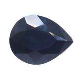 Natural Black Sapphire 1.05 Carat – Pear Cut, Deep Blue Green - Sapphirepal