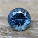 Natural Blue Green Sapphire – 0.42 Carat | Round Cut | Untreated | Madagascar Origin - Sapphirepal
