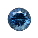 Natural Blue Green Sapphire – 0.42 Carat | Round Cut | Untreated | Madagascar Origin - Sapphire pal