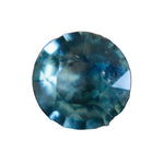 Natural Blue Green Sapphire – 0.54 Carat Round Cut from Madagascar - Sapphire pal