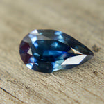 Natural Blue Green Sapphire – 0.64 Carat Pear Cut | Unheated Madagascar Gemstone - Sapphirepal