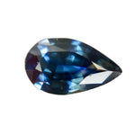 Natural Blue Green Sapphire – 0.64 Carat Pear Cut | Unheated Madagascar Gemstone - Sapphire pal