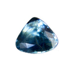 Natural Blue Green Sapphire – 0.80 Carat Trillion Cut | Unheated Madagascar Gemstone - Sapphirepal
