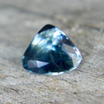 Natural Blue Green Sapphire – 0.80 Carat Trillion Cut | Unheated Madagascar Gemstone - Sapphirepal