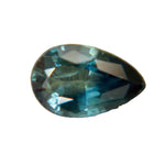 Natural Blue Green Sapphire – 0.81 Carat Pear Cut | Unheated Madagascar Gemstone - Sapphire pal