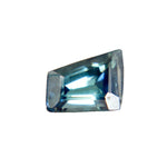 Natural Blue Green Sapphire – 0.94 Carat Tapered Baguette Cut | Unheated Madagascar Gemstone - Sapphirepal