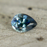 Natural Blue Green Sapphire – 0.95 Carat Pear Cut | Unheated Madagascar Gemstone - Sapphirepal