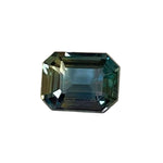 Natural Blue Green Sapphire β 0.96 Carat Emerald Cut - Sapphirepal