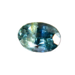 Natural Blue Green Sapphire – 0.96 Carat Oval Cut | Unheated Madagascar Gemstone - Sapphire pal