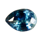 Natural Blue Green Sapphire – 0.97 Carat Pear Cut | Unheated Madagascar Gemstone - Sapphire pal