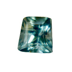 Natural Blue Green Sapphire – 0.99 Carat | Freeform Cut | Unheated - Sapphire pal