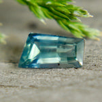 Natural Blue Green Sapphire – 1.00 Carat Tapered Baguette Cut | Unheated Madagascar Gemstone - Sapphirepal