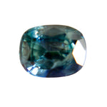 Natural Blue Green Sapphire – 1.04 Carat Cushion Cut | Unheated Madagascar Gemstone - Sapphire pal