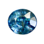 Natural Blue Green Sapphire – 1.15 Carat Oval Cut | Unheated Madagascar Gemstone - Sapphirepal