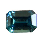 Natural Blue Green Sapphire – 1.17 Carat Emerald Cut | Unheated | Madagascar - Sapphirepal