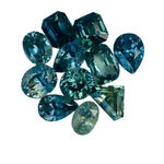 Natural Blue Green Sapphires Set Of Gemstones - Sapphire pal