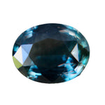Natural Blue Green Sapphire Oval Cut 1.15 Carat Madagascar - Ethical Earth-Sourced Gemstone
