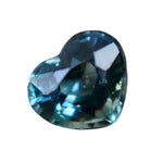 1.20 Carat Natural Blue Green Sapphire β Heart Cut, Unheated, Bi-Colour, Ethically Sourced