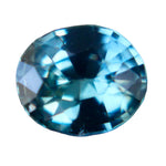 0.66ct Natural Bluish Green Sapphire | Oval | Unheated- Sapphire pal