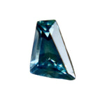 0.75 Carat Natural Blue Green Sapphire – Freeform Cut | Loose Unheated Sapphire for Engagement Rings - Sapphire pal
