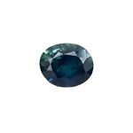 1.07ct Oval Cut Blue Green Sapphire β Natural Teal Sapphire (Madagascar Origin) | Sapphire Pal