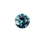 Natural Blue Green Sapphire 0.43ct – Round Cut Madagascar | Loose Gemstone for Custom Rings - Sapphire pal