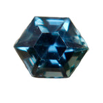 Natural Blue Green Sapphire | Hexagon Cut 0.83 Carat | Loose Gem - Sapphire pal