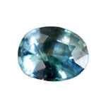 0.70ct Natural Blue Green Sapphire | Oval Cut | Unheated - Sapphire pal