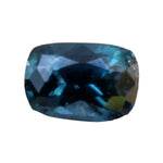 0.70ct Natural Blue Green Sapphire β Cushion Cut, Transparent, Unheated, Bi-colour Gemstone from Madagascar