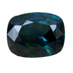4.45 Carat Natural Blue Green Sapphire β Cushion Cut | Sapphire Pal