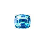 0.67ct Cushion Cut Blue Green Sapphire β Natural Teal Sapphire from Madagascar | Sapphire Pal